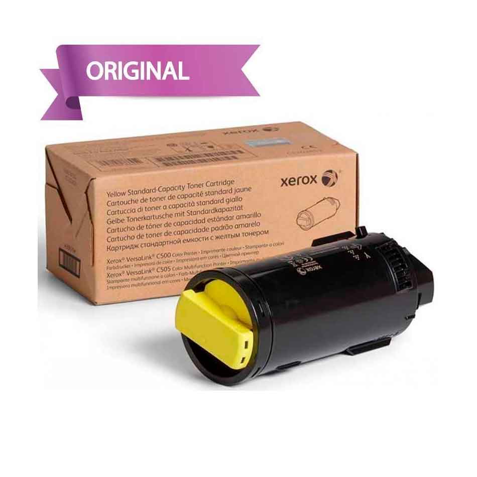 Tóner Amarillo marca Xerox para modelos VersaLink C500
