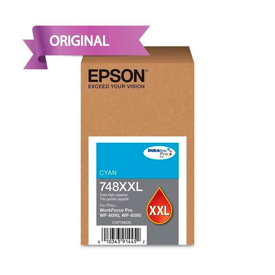 Tóner Cian T748XXL220-AL marca Epson para modelos WF-6090 WF-6590