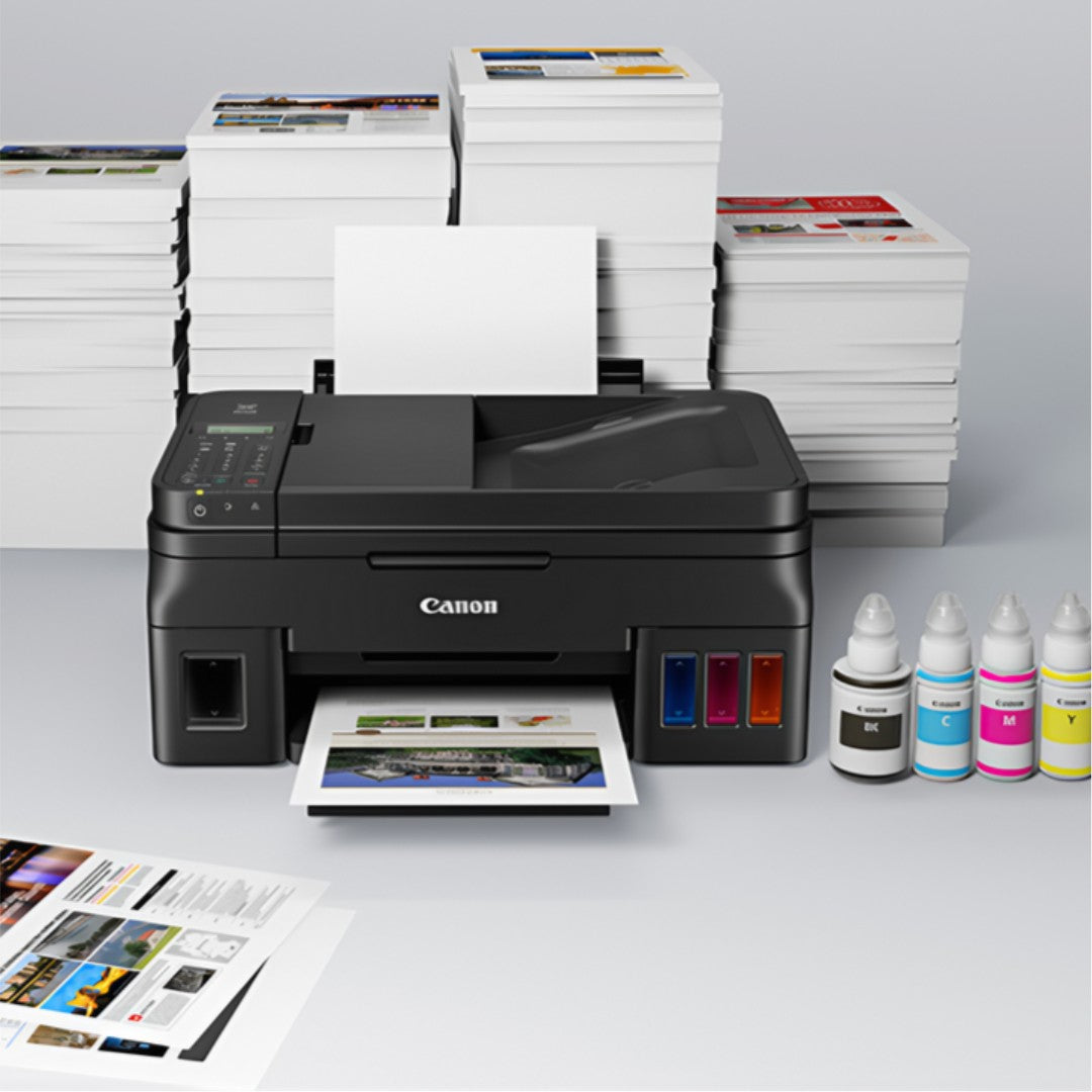 Impresora multifunción a color Canon Pixma G4110 con wifi