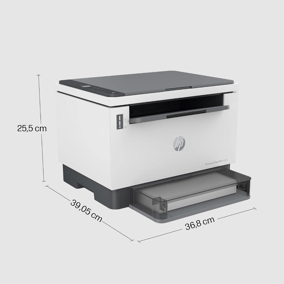 Impresora multifunción monocromática HP LaserJet Tank MFP 1602w con wifi
