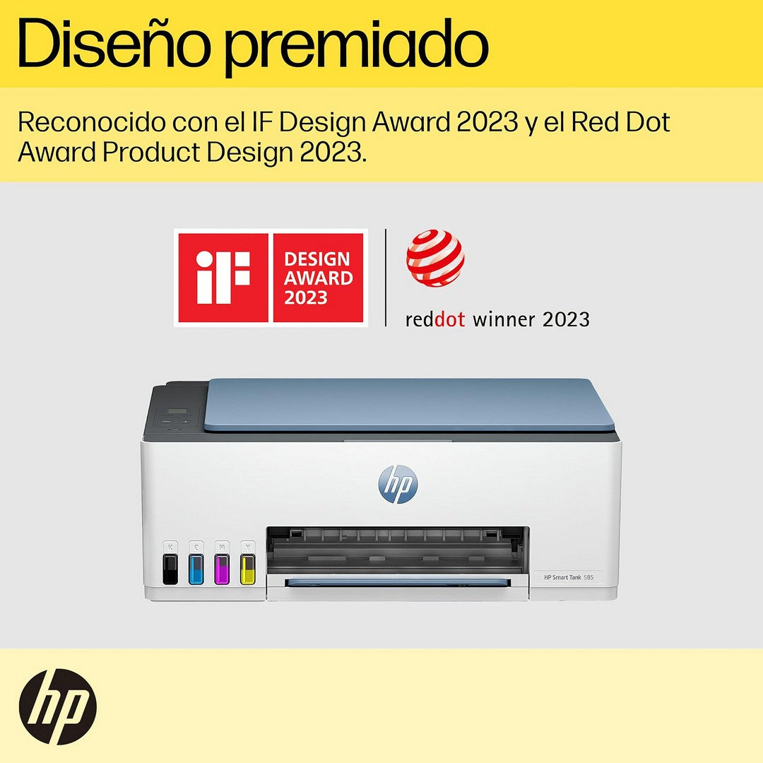 Impresora Multifuncional HP Smart Tank 585