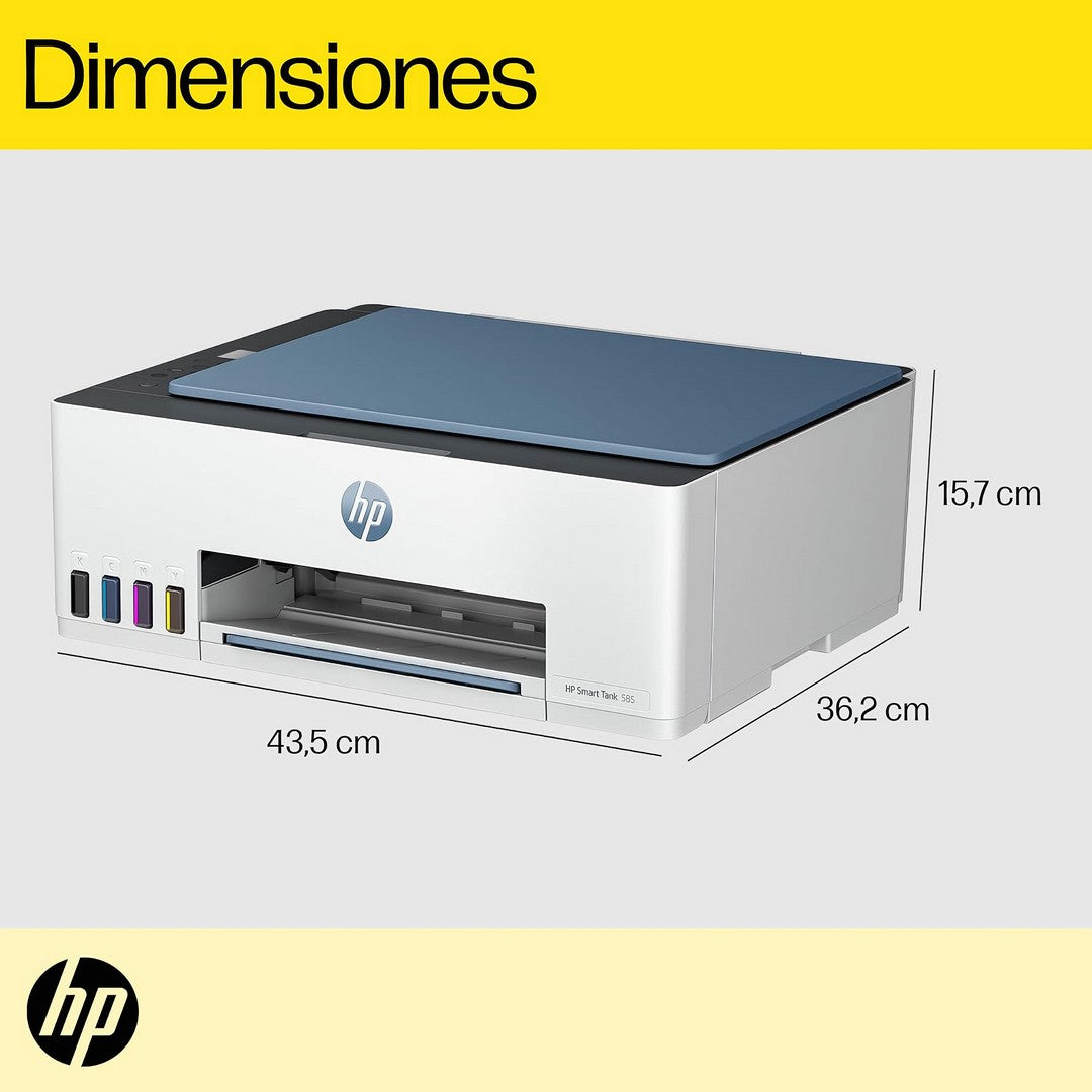 Impresora Multifuncional HP Smart Tank 585