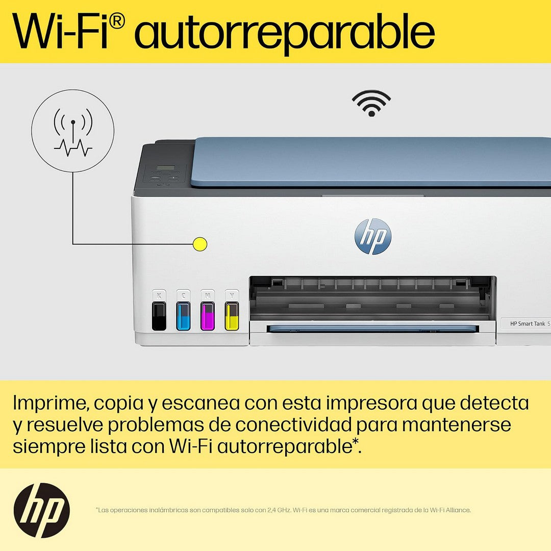 Impresora Multifuncional HP Smart Tank 585