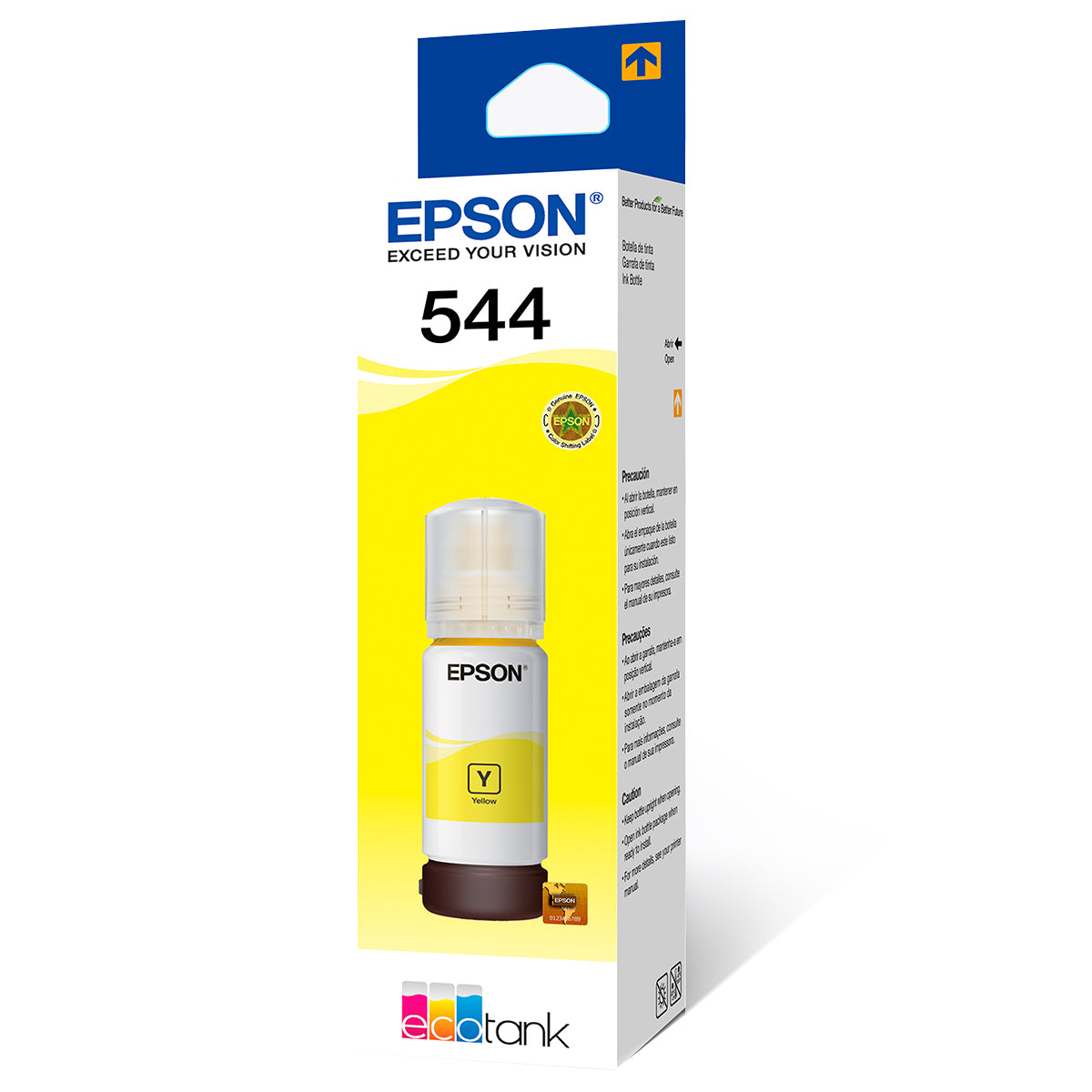 Tóner Amarillo T544420-AL marca Epson para modelos L1210 L3210 L3250 L5590