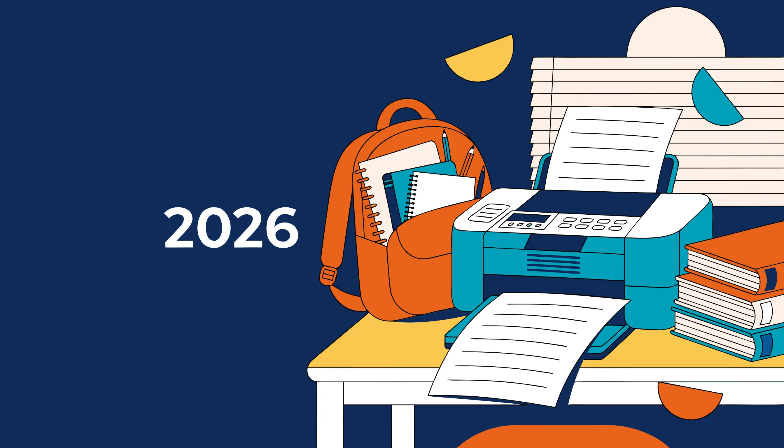 Regreso a clases 2026 — multifuncional lista para tu ciclo escolar